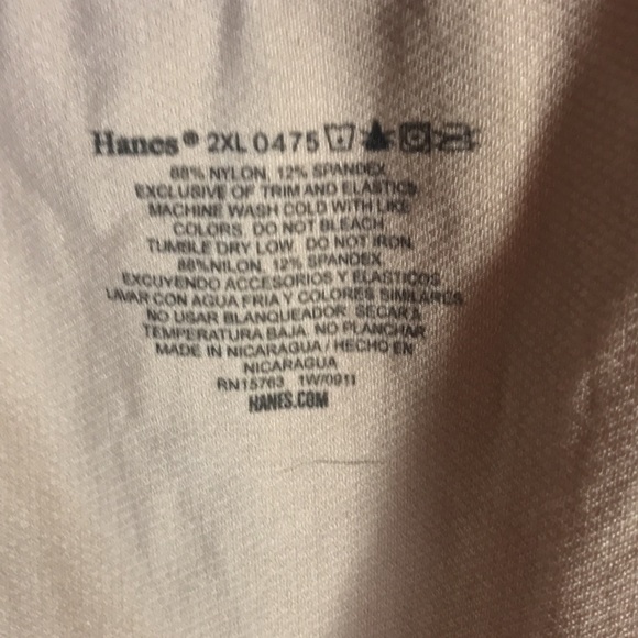Hanes Shape ware size 2 XL - Picture 4 of 4